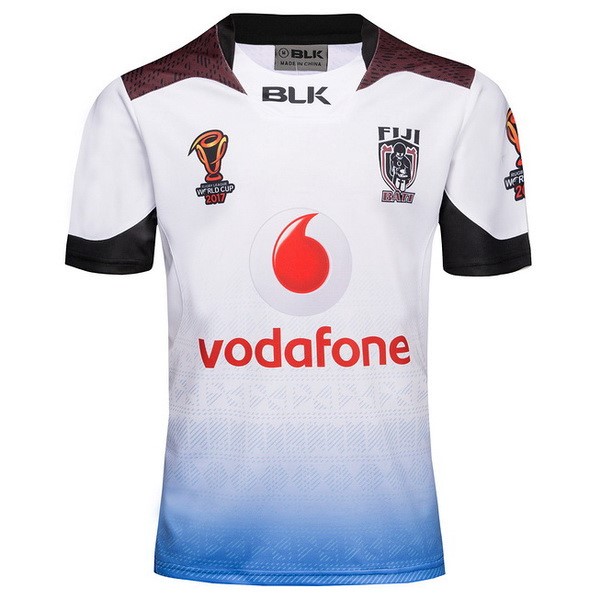 Tailandia Camiseta Fiyi RLWC Champions 2017 2018 Blanco